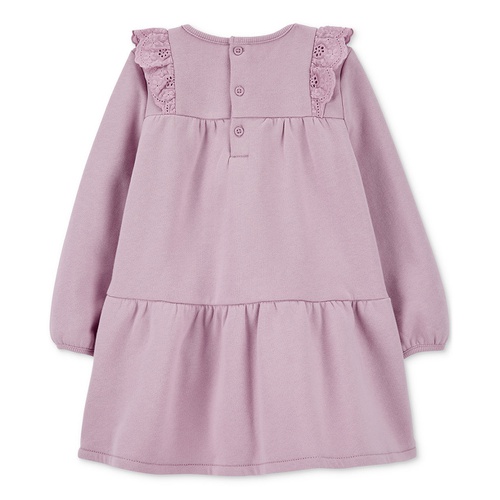 카터스 Toddler Girls Long Sleeve Fleece Dress