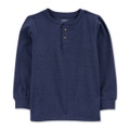 Little & Big Boys Drop Needle Long Sleeve Henley T Shirt