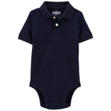 Carters Pique Polo Bodysuit