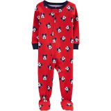 Carters Baby 1-Piece Mickey Mouse 100% Snug Fit Cotton Footie PJs