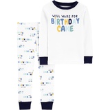 Carters Baby 2-Piece Birthday 100% Snug Fit Cotton PJs
