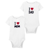 Carters 2-Pack Short-Sleeve Bodysuits