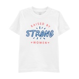 Carters Raised By Women Jersey Tee