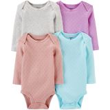 Carters 4-Pack Heart Original Bodysuits