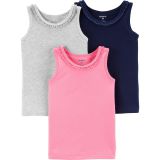 Carters 3-Pack Jersey Tanks