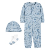 Carters 3-Piece Converter Gown Set