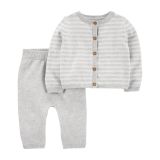 Carters 2-Piece Cardigan & Pant Set