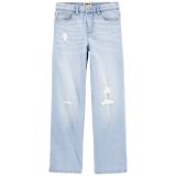 Carters High-Rise Wide Leg Jeans: Rip and Repair Remix