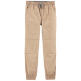 Carters Elastic Waist Poplin Joggers