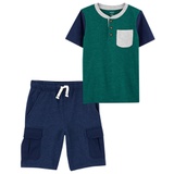 Carters 2-Piece Tee & Short Set