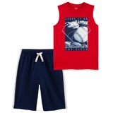 Carters 2-Piece Jersey Tank & Mesh Short Set