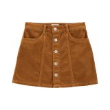 Carters Button-Up Corduroy Skirt