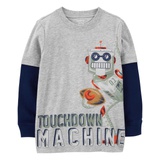 Carters Robot Layered-Look Jersey Tee