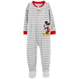 Carters 1-Piece Mickey Mouse Fleece Footie PJs