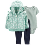 Carters Baby 3-Piece Fleece Little Jacket Set