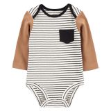 Carters Baby Striped Long-Sleeve Bodysuit