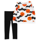 Carters Baby 2-Piece Halloween Crew Neck & Legging Set