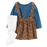 Carters Baby 3-Piece Tee & Jumper Set