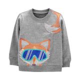 Carters Toddler Fox Fleece Pullover