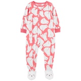 Carters Baby 1-Piece Polar Bear Fleece Footie PJs