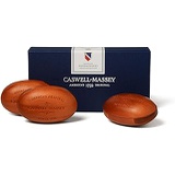 Caswell-Massey Bar Soap Triple Milled Luxury Mens Soap, Woograin, 17.4 Ounce (Pack of 3)