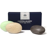 Caswell-Massey Triple Milled Luxury Bath Soap Apothecary Collection  3 Assorted Fragrances - 5.8 Ounces Each, 3 Bars