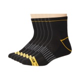 Caterpillar Advanced 1/2 Cush Quarter Socks 6-Pack