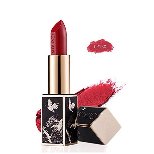  CATKIN Rouge Matte Lipstick, Waterproof Long Lasting Satin Moisturizing Smooth Soft 0.13 Ounce-Chinese Style-CO132