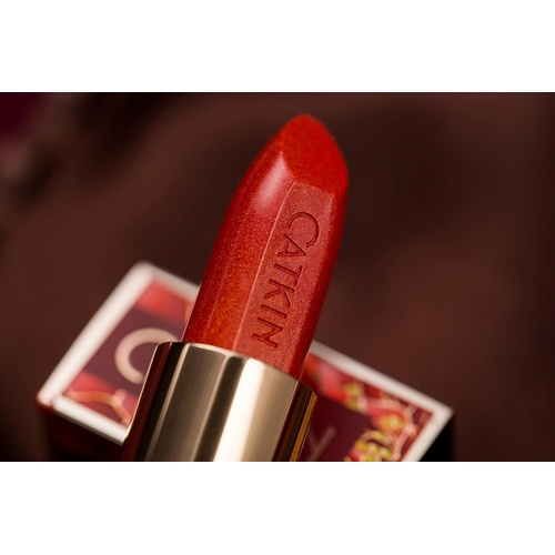  CATKIN Rouge Matte Lipstick, Waterproof Long Lasting Satin Moisturizing Smooth Soft 0.13 Ounce-Chinese Style-CO132