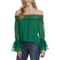 CeCe Off-the-Shoulder Blouse