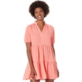 CeCe Tiered V-Neck Babydoll Dress