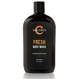 Challenger Men’s Fresh Body Wash, 16 Ounce | Exfoliating Cleanser with Aloe, Vitamin E, Tea Tree & Jojoba Oils | Moisturizing, Scrubbing Lather for Smooth, Strong Skin | Gentle Cle