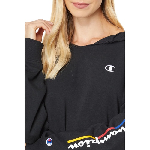 Champion Campus French Terry Split Neck Hoodie
