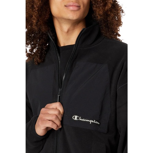  Mens Champion Explorer Fleece Mock Neck Jacket