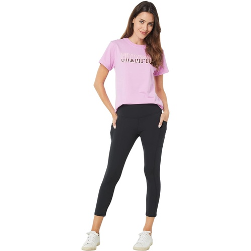  Womens Champion 3/4 Pocket Tights