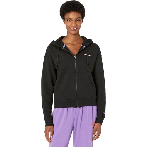  Womens Champion Powerblend Full Zip Hoodie