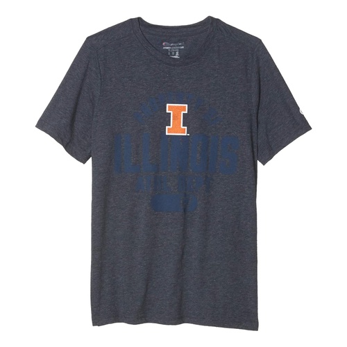  Champion College Kids Illinois Fighting Illini Field Day Short Sleeve Tee (Big Kids)