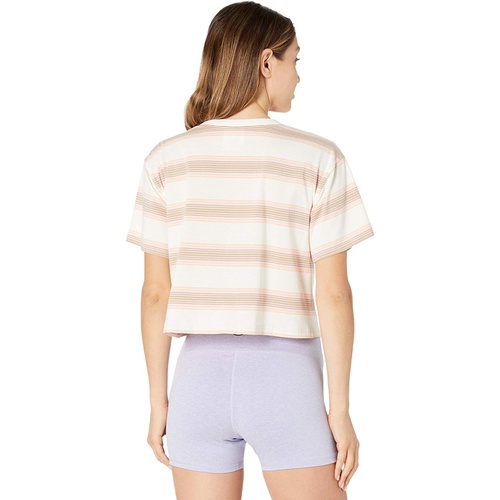  Champion LIFE Heritage Cropped T-Shirt Yarn-Dye Stripe