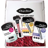 Chapstick Total Hydration Lip Regimen Pack Exfoliate, Nourish, Enhance, and Enrich, 4 ChapStick Collectables