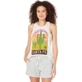 Chaser Santa Fe Cotton Jersey Crew Neck Tank