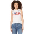 Chaser USA Star Bella Jersey Muscle Tank