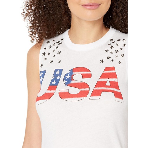  Chaser USA Star Bella Jersey Muscle Tank