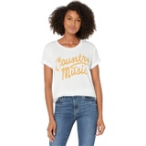 Chaser Vintage Country Music Cap Sleeve Tee