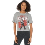 Chaser Bowie Tri-Blend Jersey Boxy Short Sleeve Crop Tee