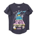 Chaser Kids Recycled Vintage Jersey Flutter Sleeve Shirttail Tee (Toddleru002FLittle Kids)