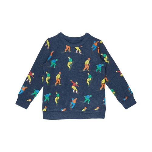  Chaser Kids RPET Bliss Knit Long Sleeve Crew Neck Pullover (Toddleru002FLittle Kids)