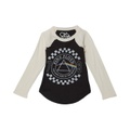 Chaser Kids Cloud Jersey Long Sleeve Ruffle Raglan Baseball Tee (Toddleru002FLittle Kids)