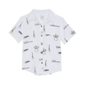 Chaser Kids Jam Session Coastal Cloth Short Sleeve Button-Up Shirt (Toddleru002FLittle Kids)