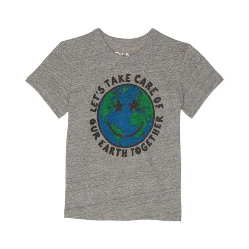  Chaser Kids Take Care of Earth Tri-Blend Short Sleeve Crew Neck Tee (Toddleru002FLittle Kids)