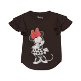 Chaser Kids Minnie Mouse - Red Bow Flutter Sleeve Shirttail Tee (Toddleru002FLittle Kids)